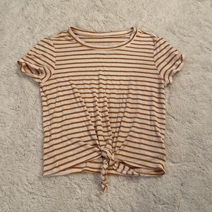 American Eagle Tie-Up Tee